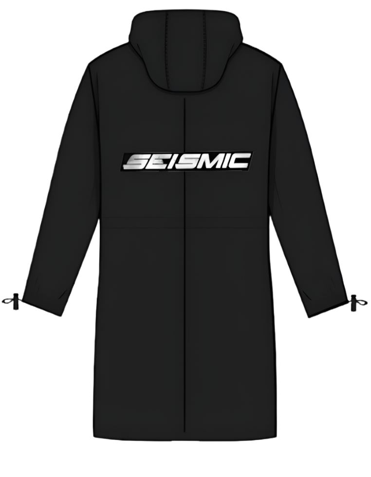 Seismic Streetwear Trench Raincoat